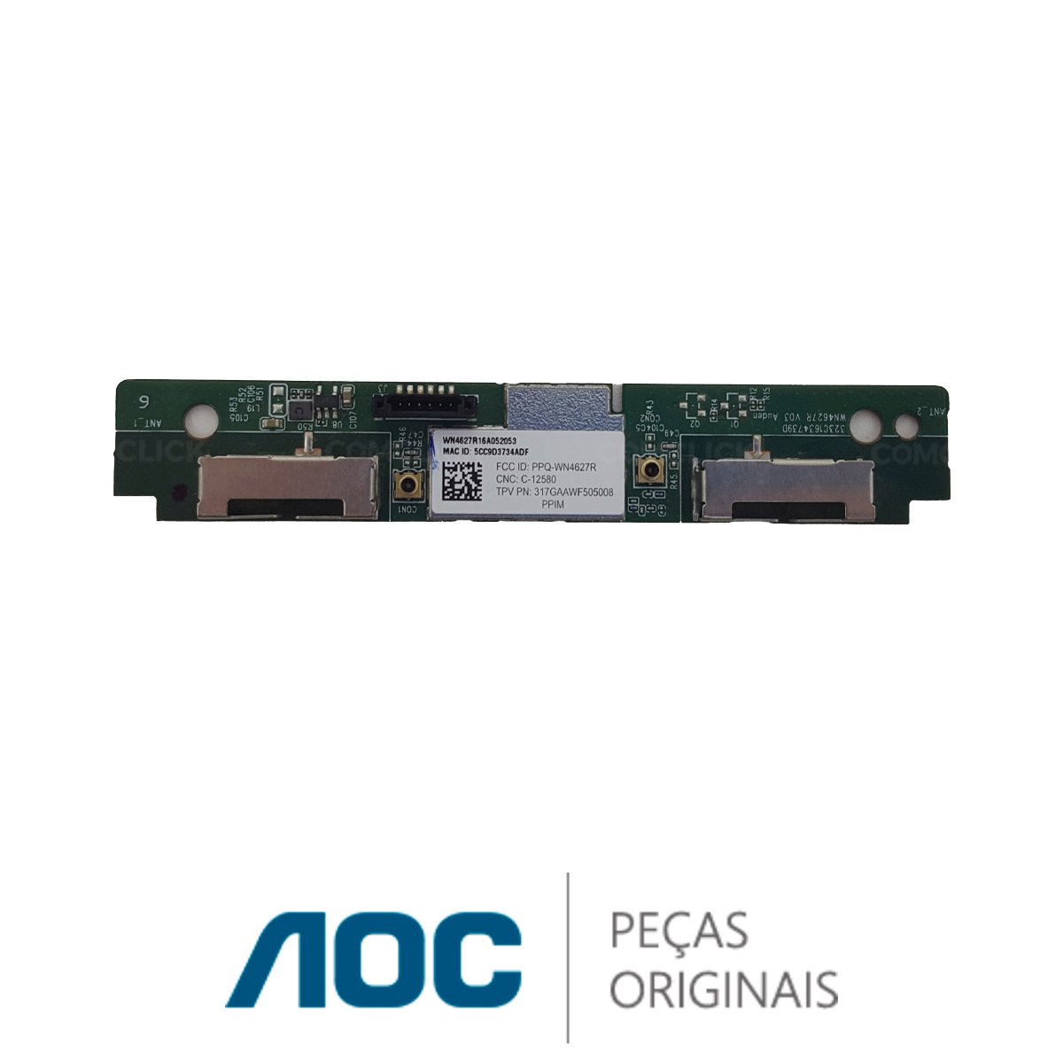 Módulo / Placa Wi-fi 323C1634739D 317GAAWF505008 TV AOC LE43S5760