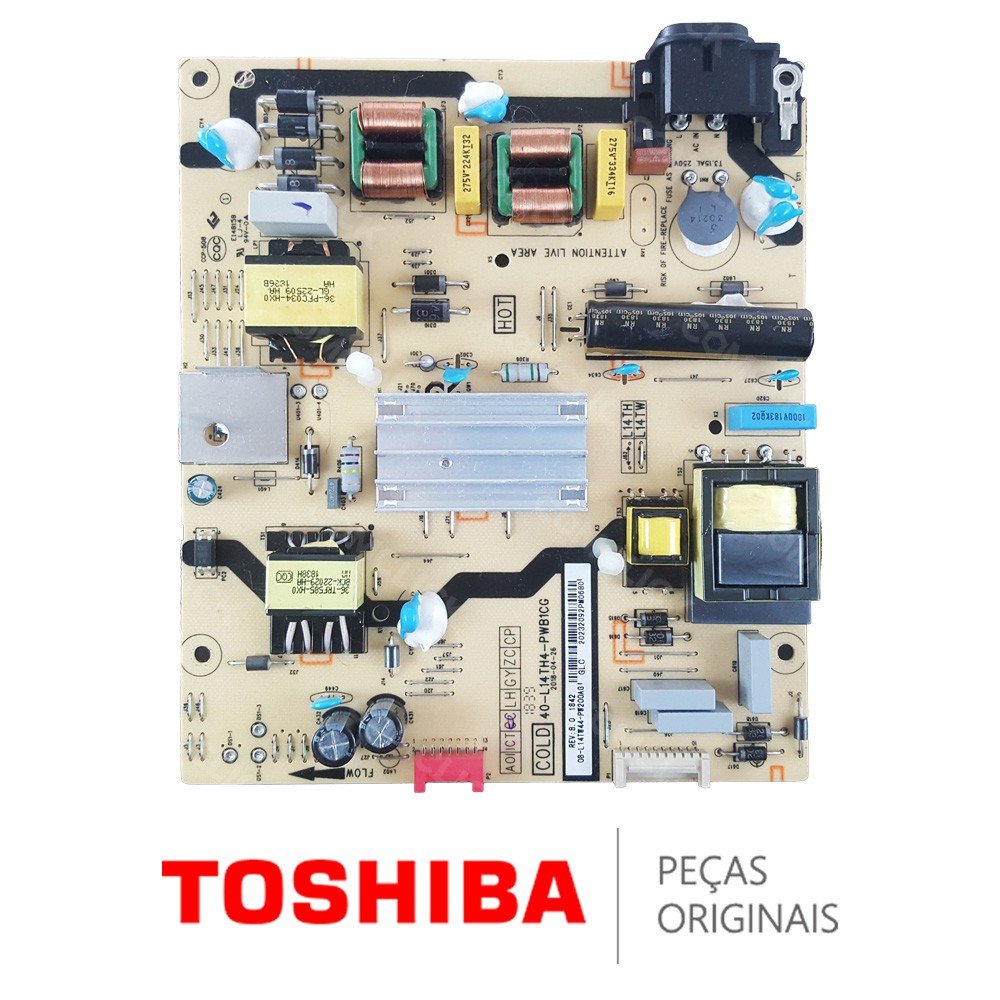 Placa Fonte 40-L14TH4-PWB1CG TV TCL 55P6US