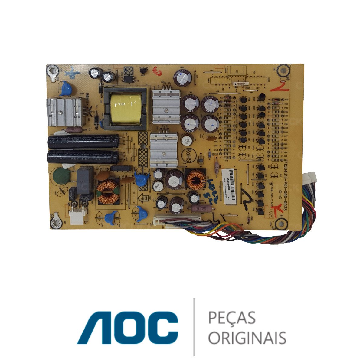 Placa Fonte 715G4313-P01-000-003S TV AOC LE22H037