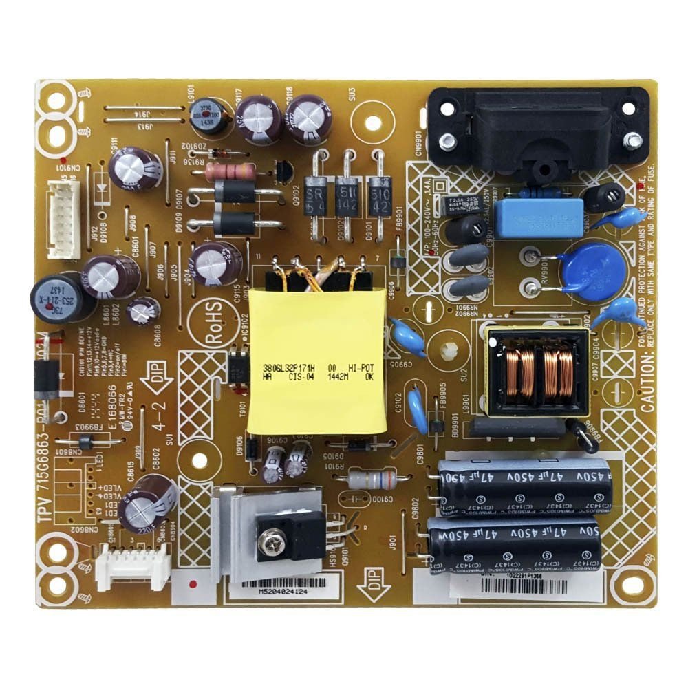Placa Fonte 715G6863-P01-001-002M para TV AOC LE32D1352