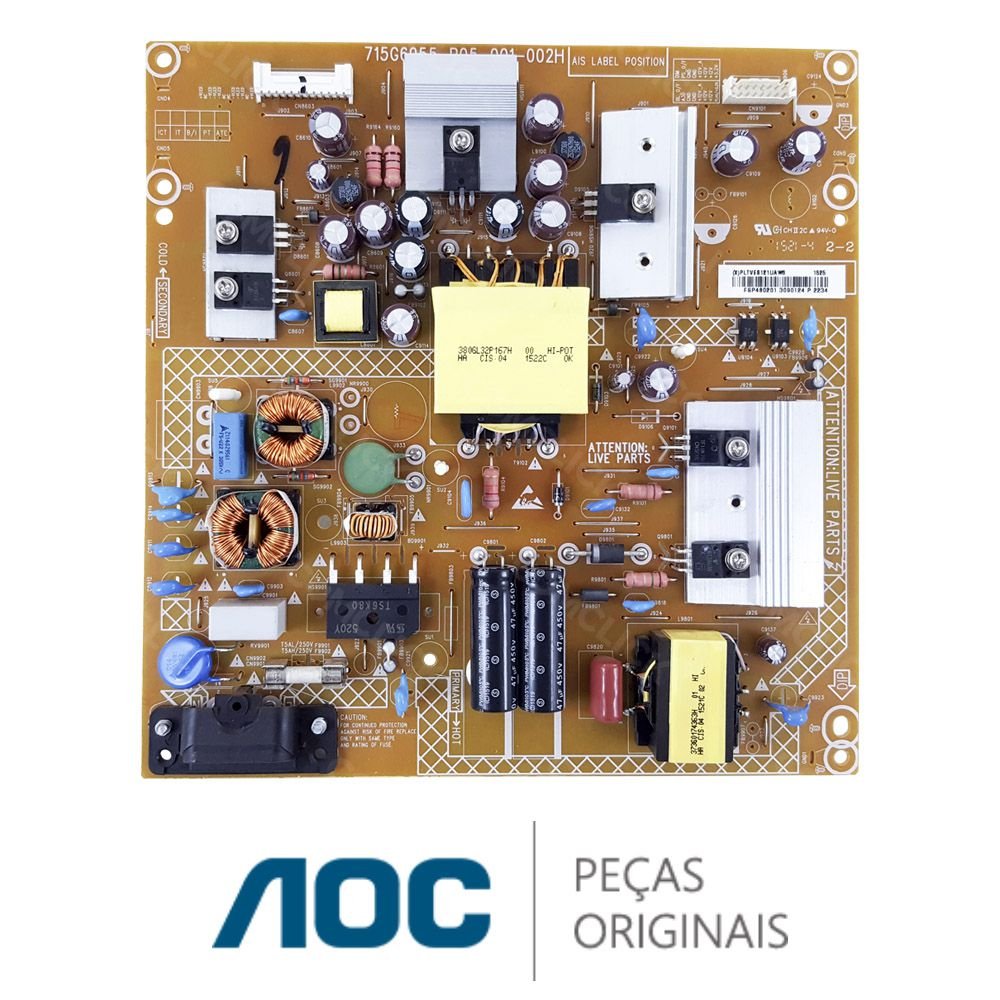 Placa Fonte 715G6955-P05-001-002H TV AOC LE48D1452