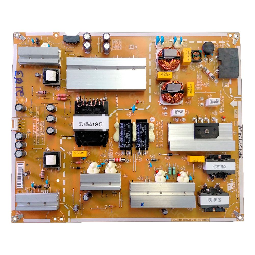 Placa Fonte EAY64489671 TV LG 75UK651C 75UK6520PSA 75UM7510PSB 75UM751C0SB 75UM7570PSB