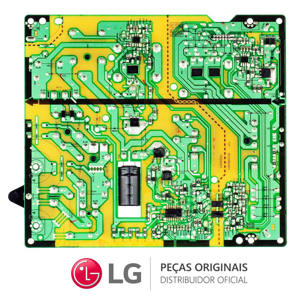 Placa Fonte EAY64529501 / EBR84077401 TV LG 43UJ6300, 43UK6310PSE