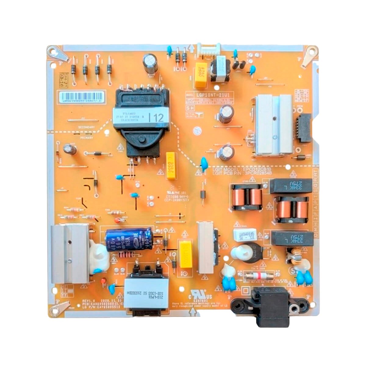 Placa Fonte EAY65895511 EAY65895512 TV LG 50NANO75SPA