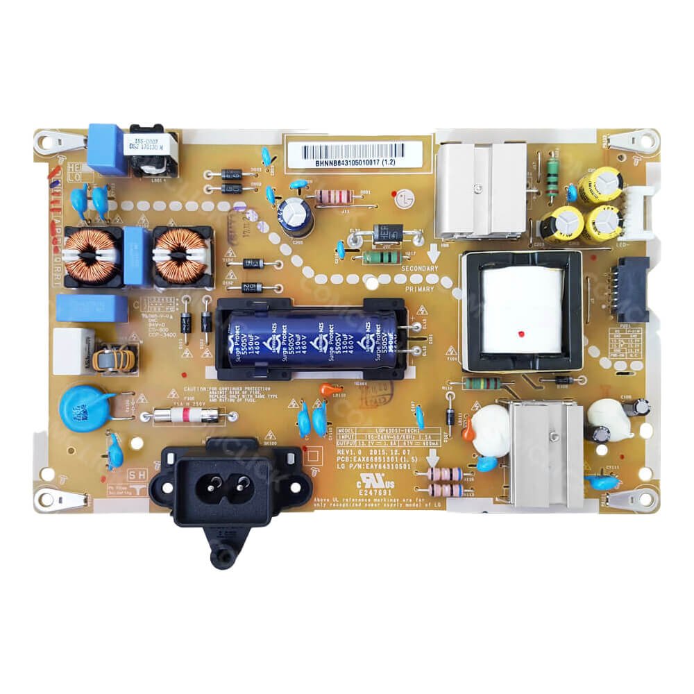Placa Fonte EBR82670101 EAY64310501 EBR82548301 TV LG 43LH5600 43LH5700