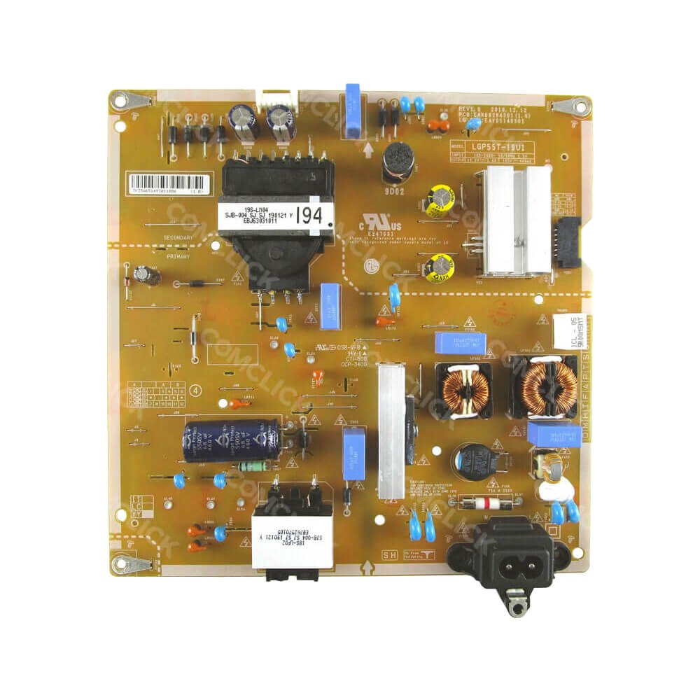 Placa Fonte EBR88833401 EAY65149301 TV LG 55NANO79SND 55UL3G 55UM7470PSA
