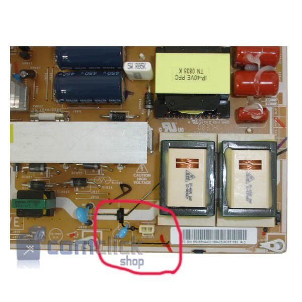 Placa Fonte IP-211135A para TV Samsung com UMA Saída de Flat para Lâmpadas LN40A330J1, LN40A450C1
