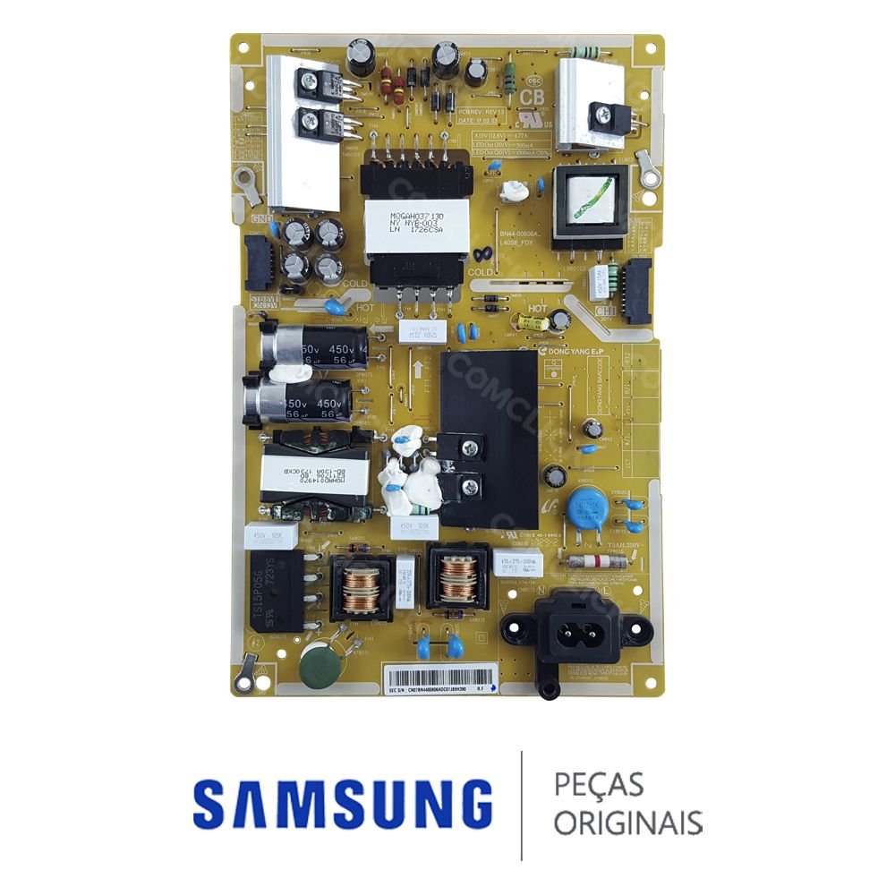 Placa Fonte BN44-00806A BN44-00806E TV Samsung UN40JU6500G UN40JU6700G