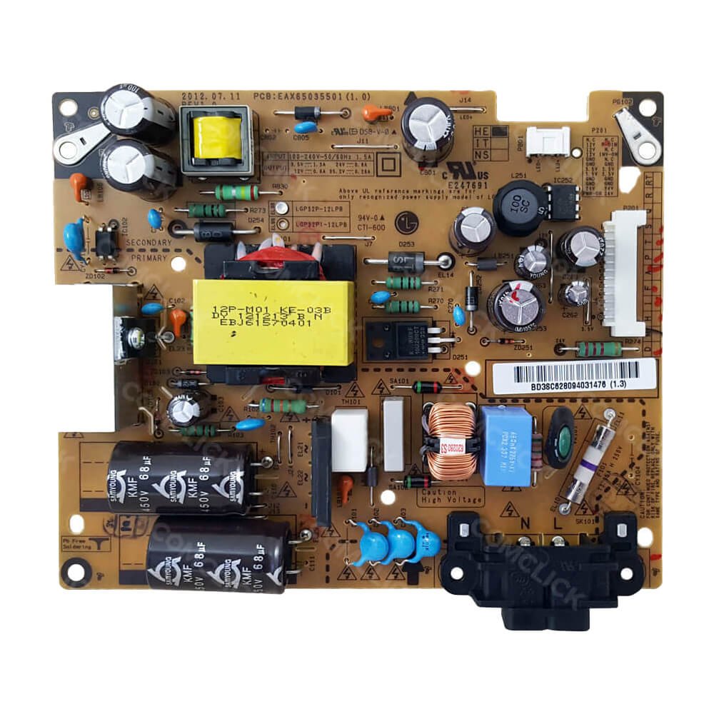 Placa Fonte LGP32P-12LPB / EAX65035501 / EAY62809403 TV LG 32LS341C, 32LS3450, 32LS345H, 32LS3450