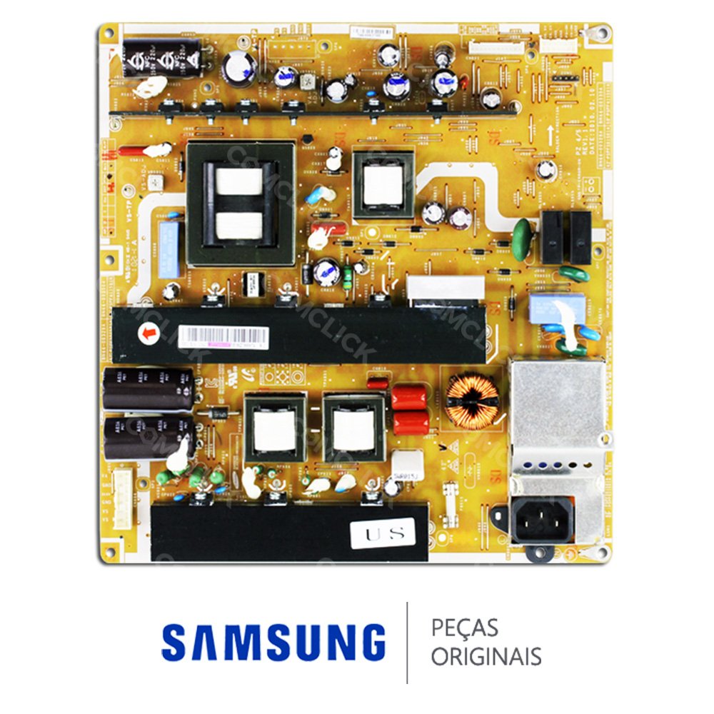 Placa Fonte PSPF411501A / BN44-00330A TV Samsung PL50C430A1M PL50C450B1M PL50C550G1M (SEMINOVO)