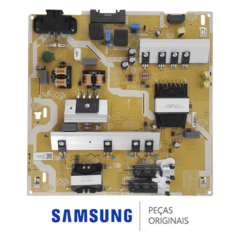 Placa Fonte TV Samsung LH49QBREBGCXZD LH55QBREBGCXZD LH55WMRWBGCXZA