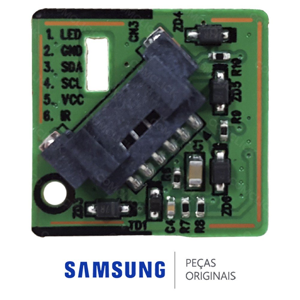 Placa Ir Receptora do Controle Remoto BN41-02151A para TV Samsung UN48H6400AGXZD