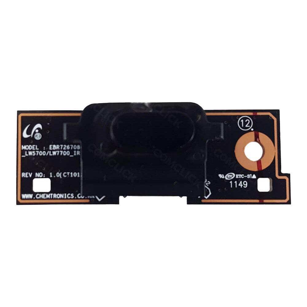 Placa IR / Receptora do Controle Remoto EBR72670801 / EBR73498901 TV LG 32LW5700 42LW5700 47LW5700