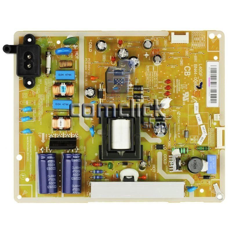 Placa PCI Fonte L40GF_DDY para TV Samsung UN39FH5003GXZD