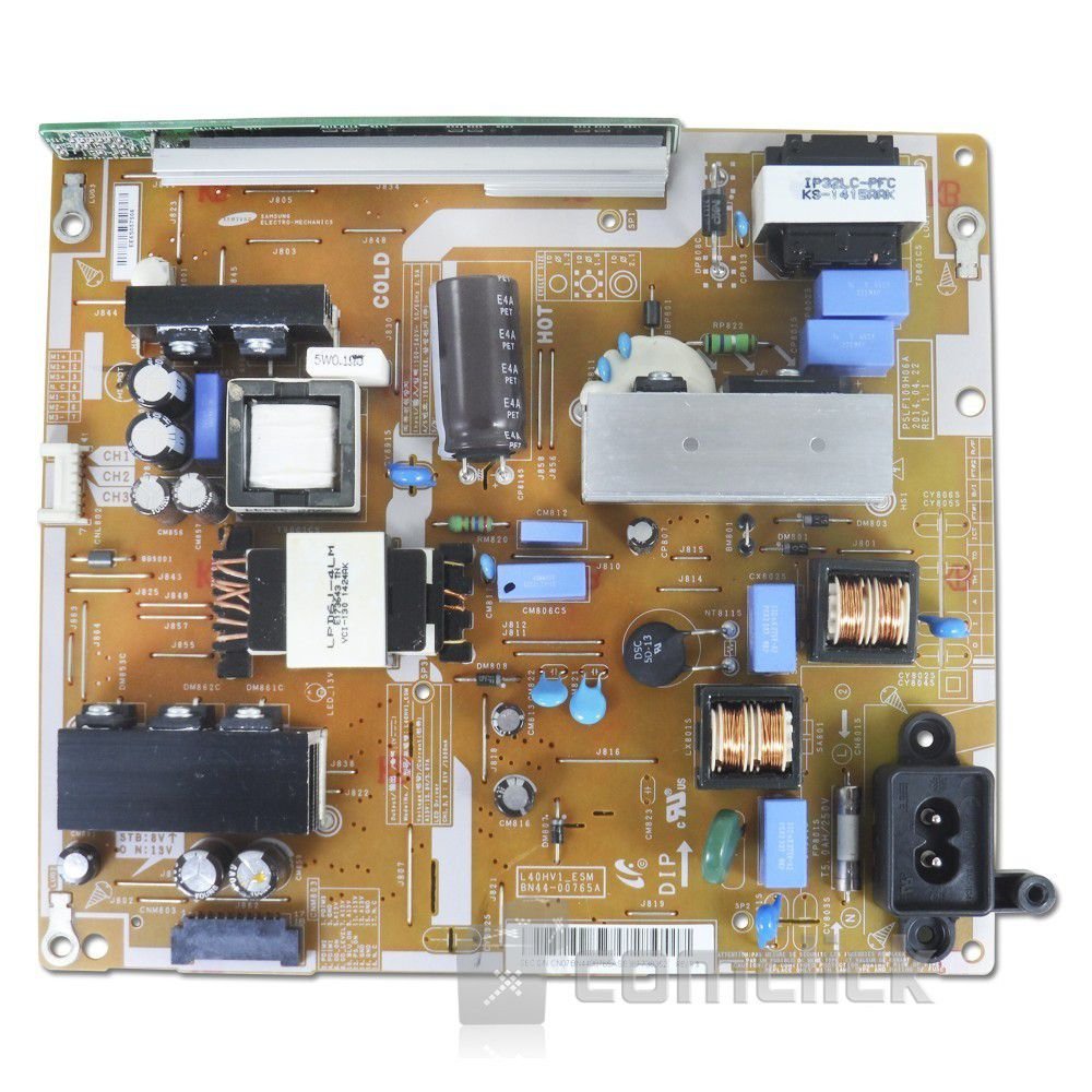 Placa PCI Fonte L40HV1_ESM para TV Samsung UN40H6203AGXZD