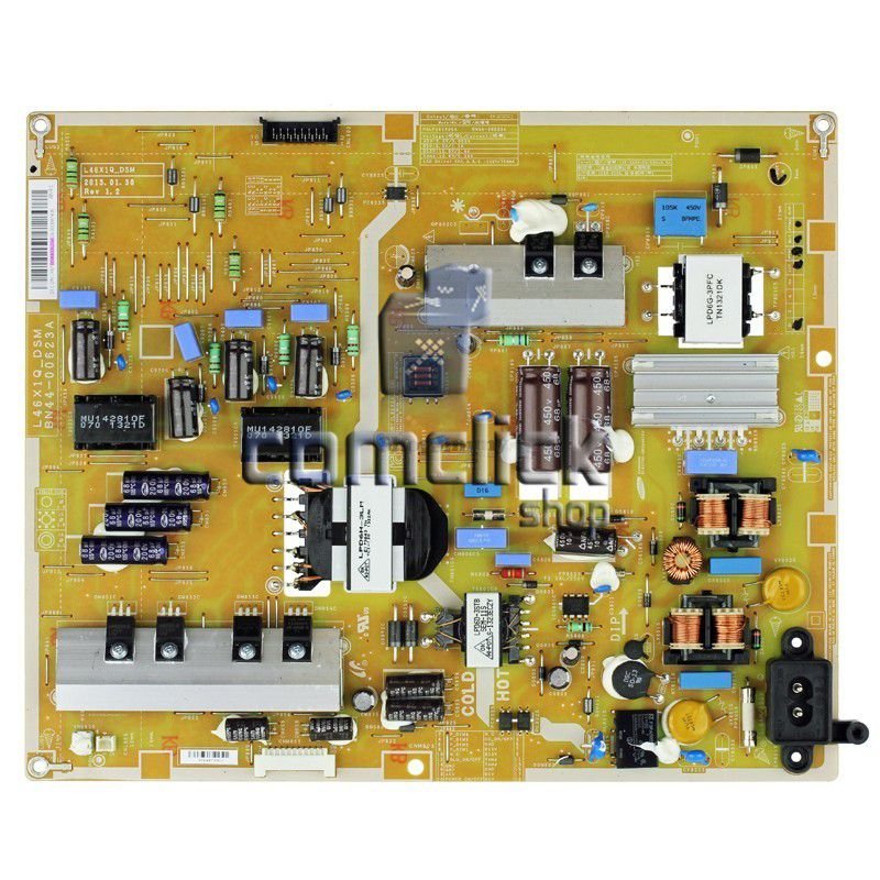 Placa PCI Fonte L46X1QV_DSM para TV Samsung UN46F6100AGXZD, UN46F6400AGXZD, UN46F6800AGXZD