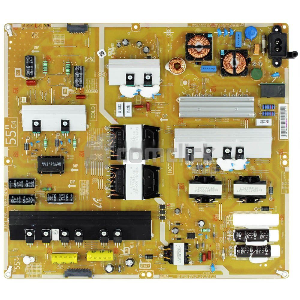 Placa PCI Fonte L55C4_EHS para TV UHD Samsung UN55HU7200GXZD