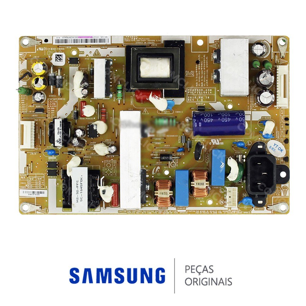 Placa PCI Fonte P2632HD_ASM, P2632HD_ASM para TV Samsung LN26C450E1M, LN26C450E1H