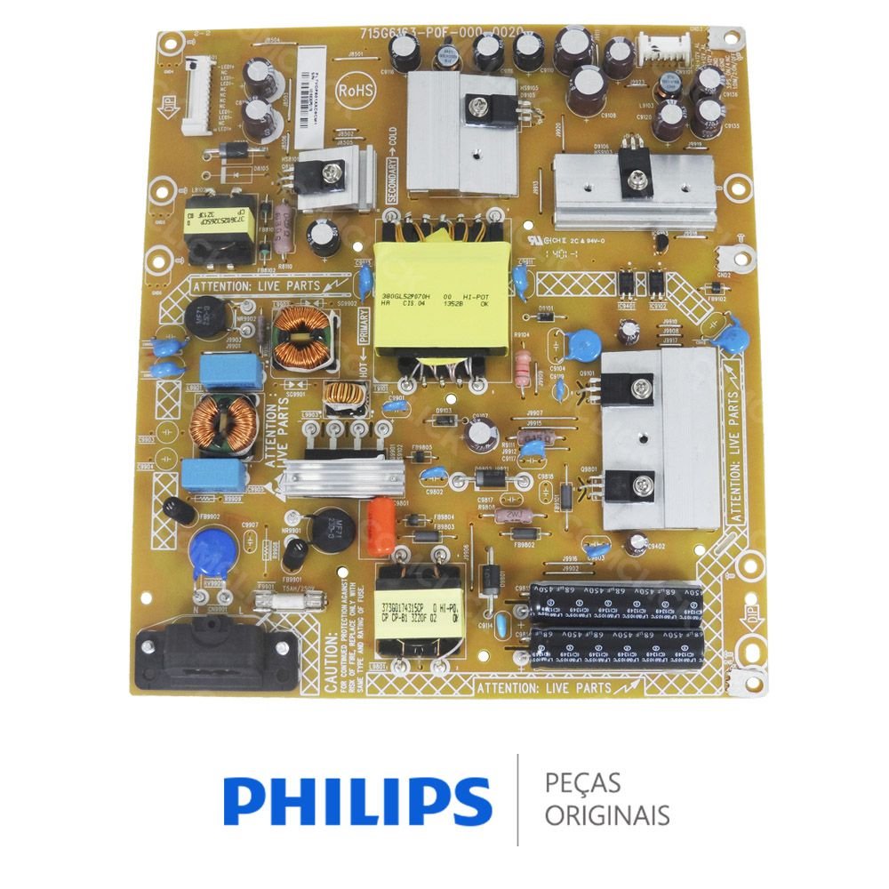 Placa PCI Fonte para TV Philips 47PFG4109/78