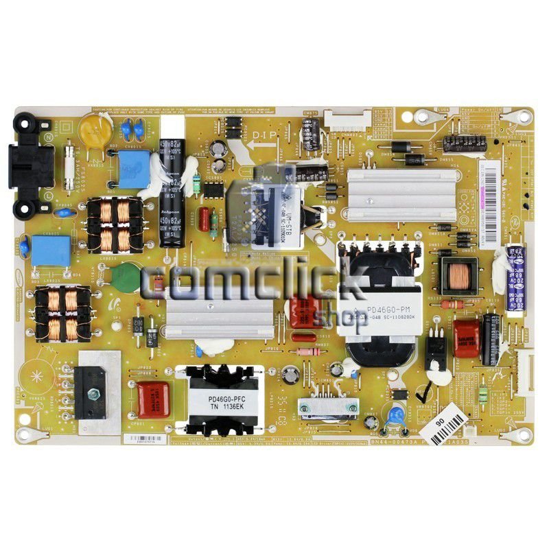 Placa PCI Fonte PD46G0_BSM, PSLF121A0 para TV Samsung UN40D5003BGXZD