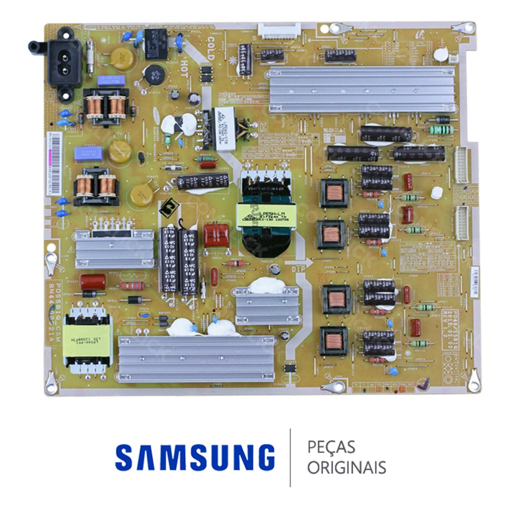 Placa PCI Fonte PD55R1Q_CAM para TV Samsung UN55ES6500G, UN55ES6800G