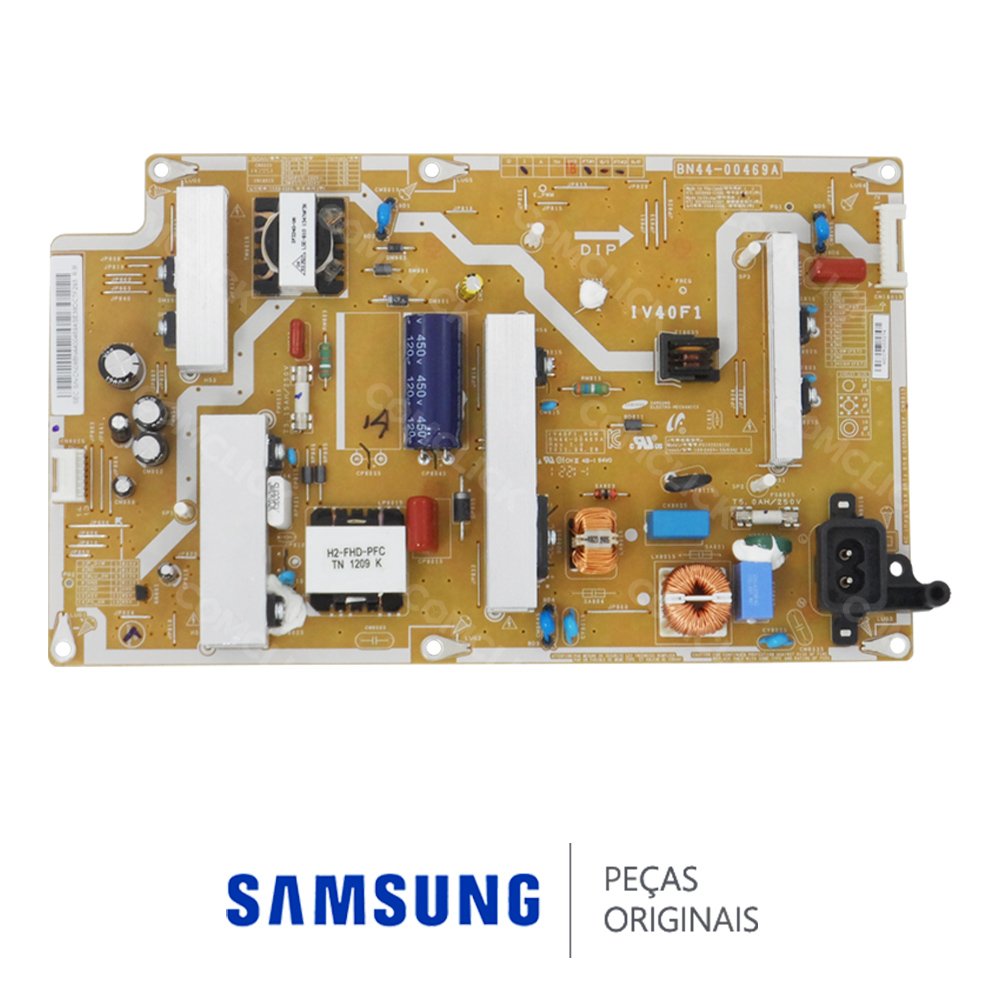 Placa PCI Fonte PSIV231411C para TV Samsung LN40D503F7GXZD