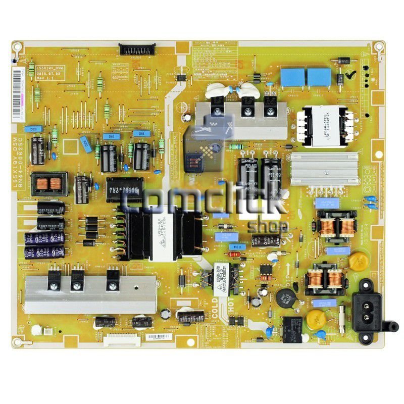 Placa PCI Fonte PSLF181X0 para TV Samsung UN55F6400AGXZD, UN55F6800AGXZD