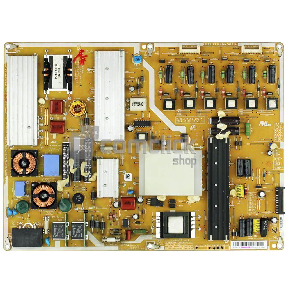 Placa PCI Fonte PSLF211B01A para TV Samsung UN55B6000VM, UN55B7000WM