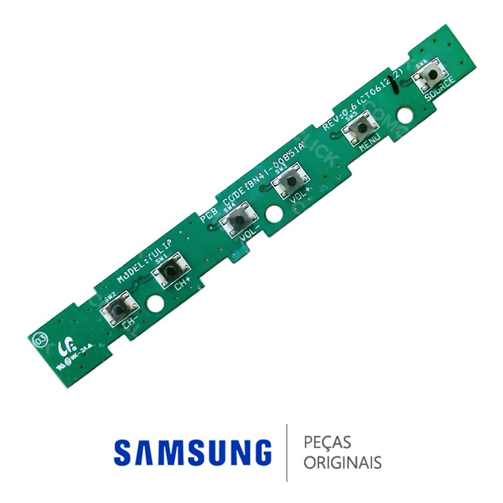 Placa PCI Função para TV Samsung LN40M81BX, LN46M81BX, LN52M81BX