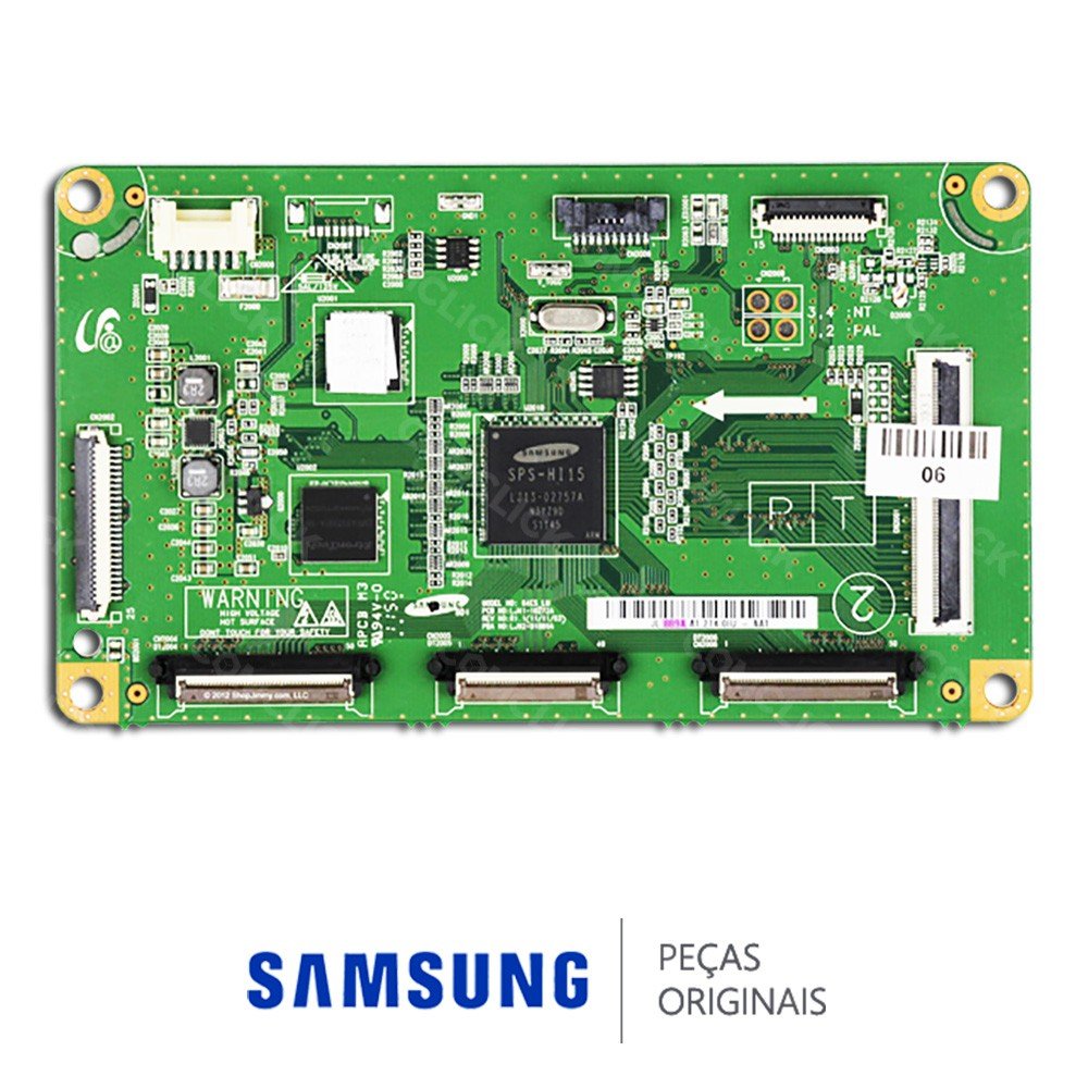 Placa PCI Lógica LJ41-10272A / LJ92-01889A para TV Samsung PL64E8000GGXZD