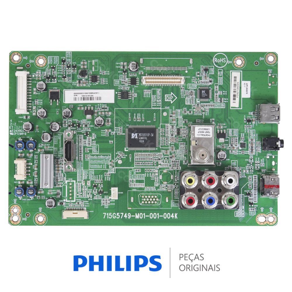 Placa PCI Principal para TV Philips 46PFL3008D/78
