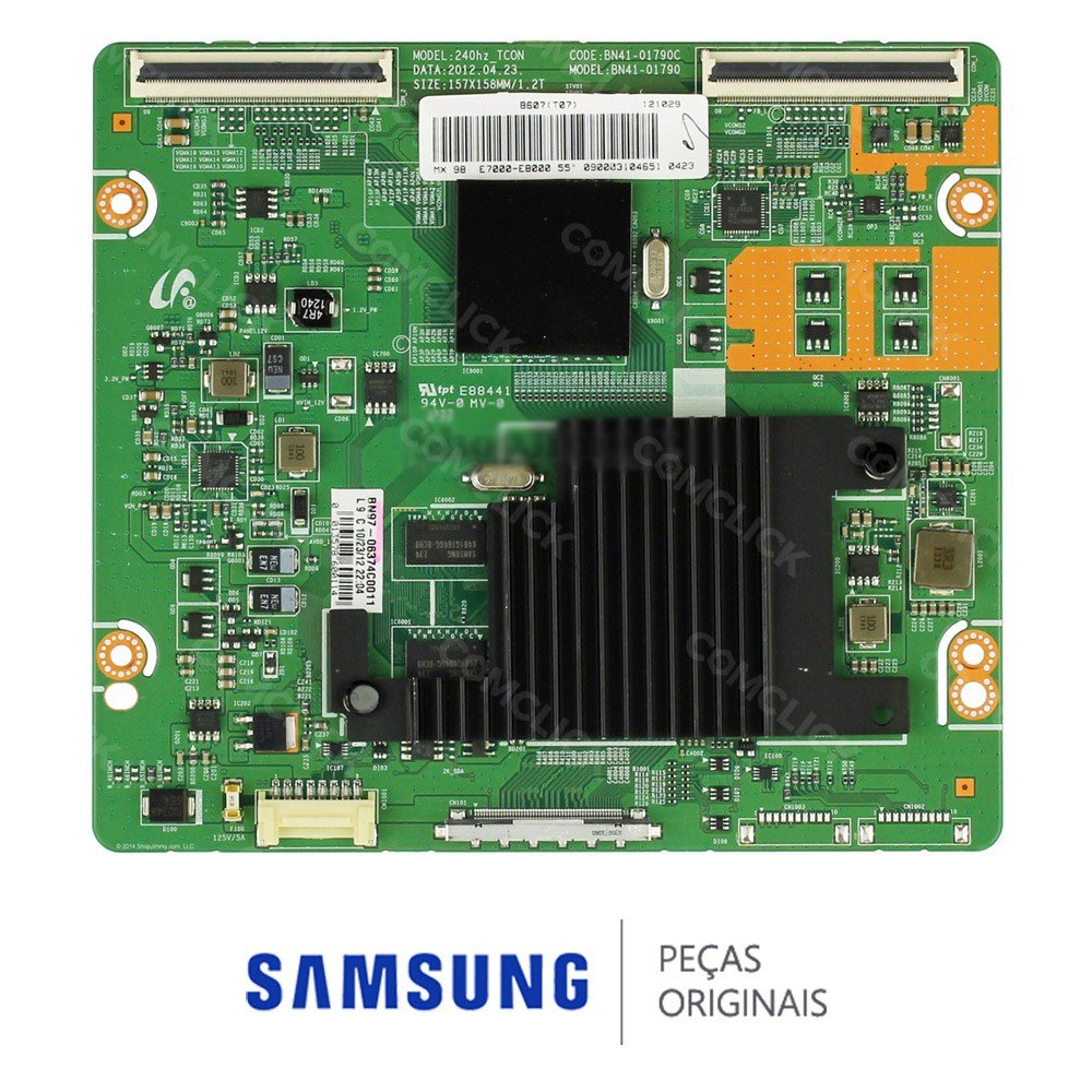 Placa PCI T-CON para TV Samsung UN46ES7000G, UN46ES8000G