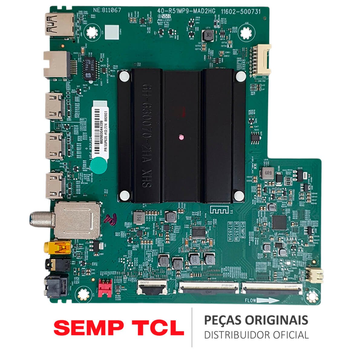 Placa Principal 40-R51MP9-MAD2HG TV TCL 55P635