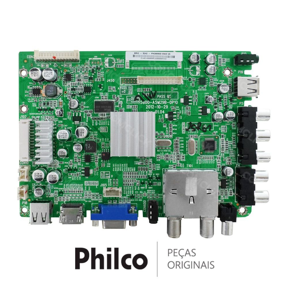 Placa Principal 5800-A5M29B-0P10 para TV Philco PH29E63D
