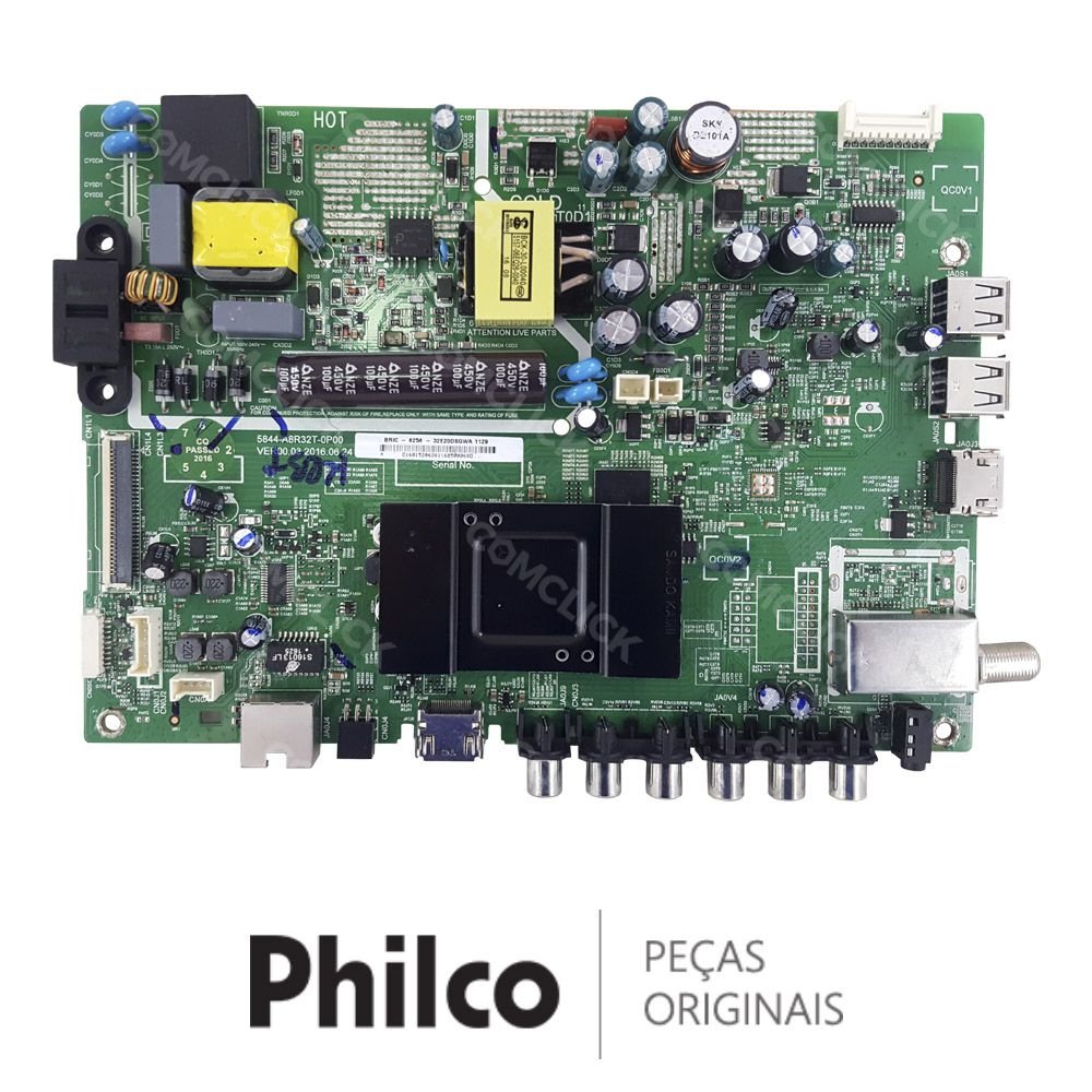 Placa Principal 5844-A8R32T TV Philco PH32E20DSGWA