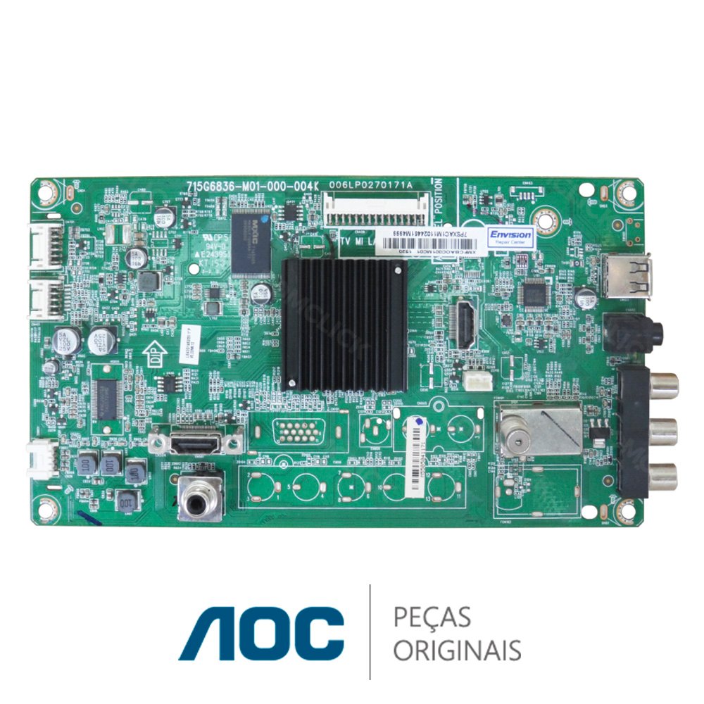 Placa Principal 715G6836-M01-000-004K TV AOC LE43D1452/20