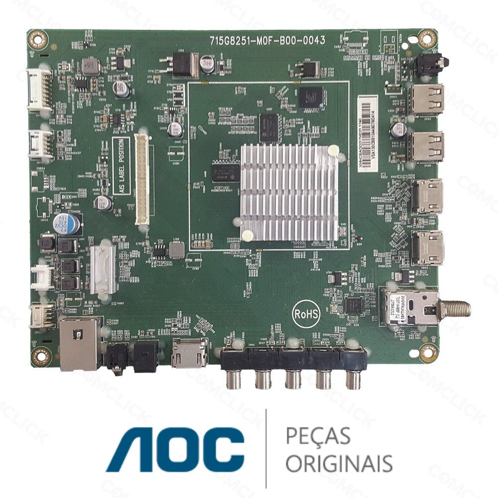 Placa Principal 715G8251-M0F-B00-0043 TV AOC LE43S5977/20