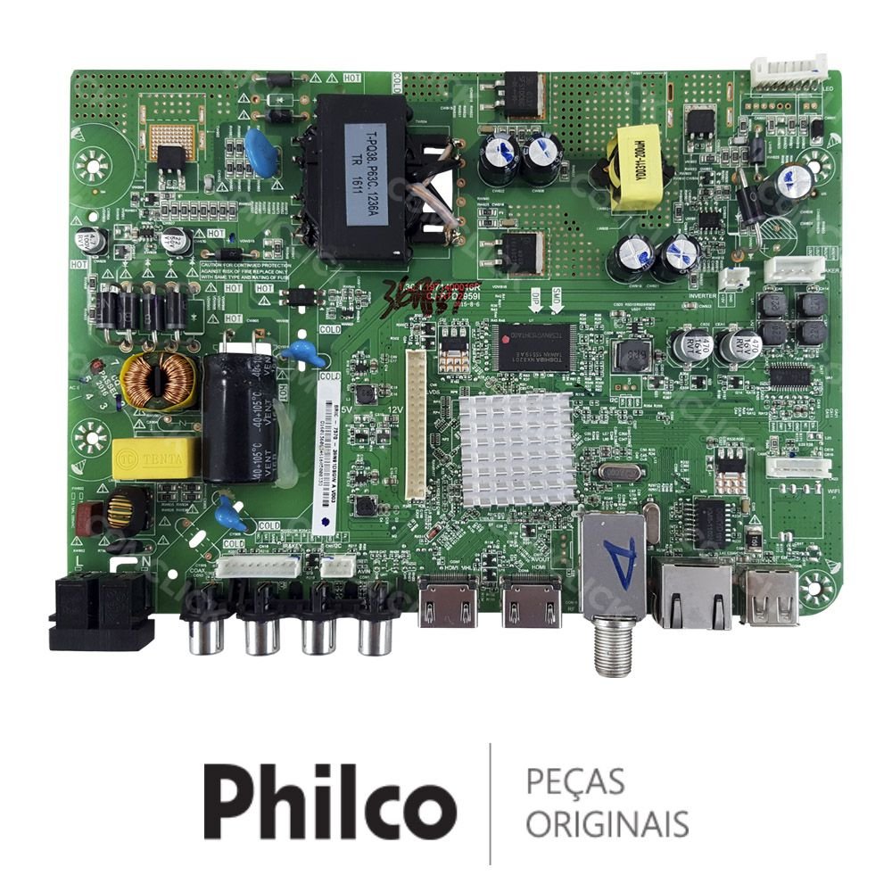 Placa Principal 719284 / 1.30.1971400016R Tv Philco PH39N91DSGWA