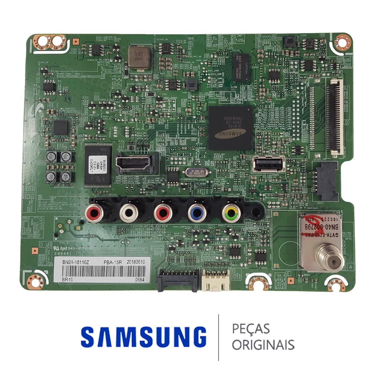 Placa Principal BN41-02310A / BN91-18110Z TV Samsung LT24D310LHFMZD