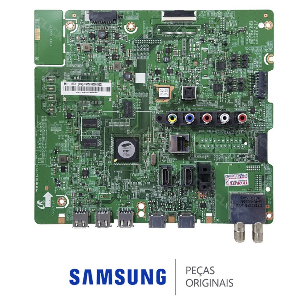Placa Principal BN91-13370T TV Samsung UN55H6800AGXZD