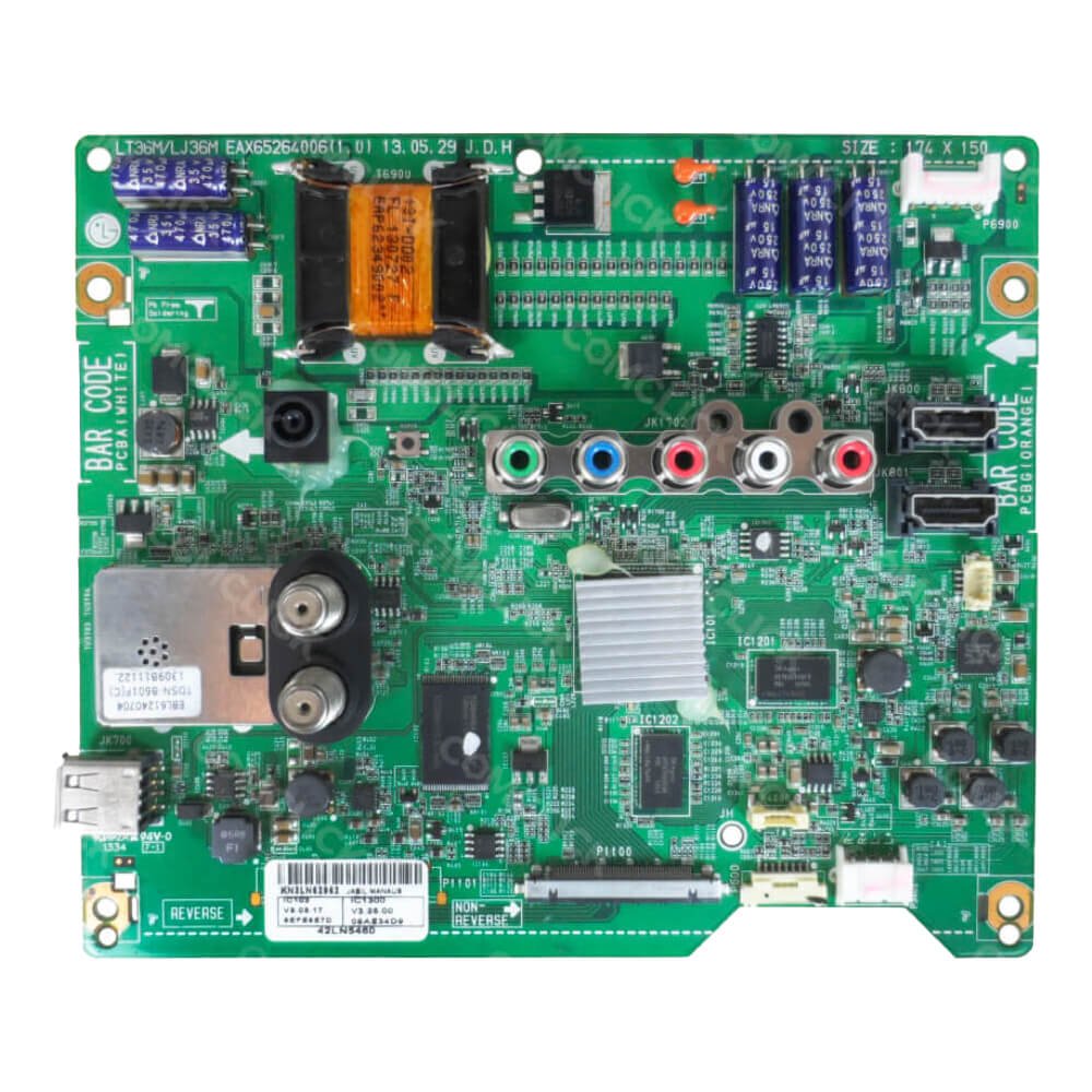 Placa Principal EAX65264006 / EAX65264007 / EBT62662701 TV LG 42LN5460