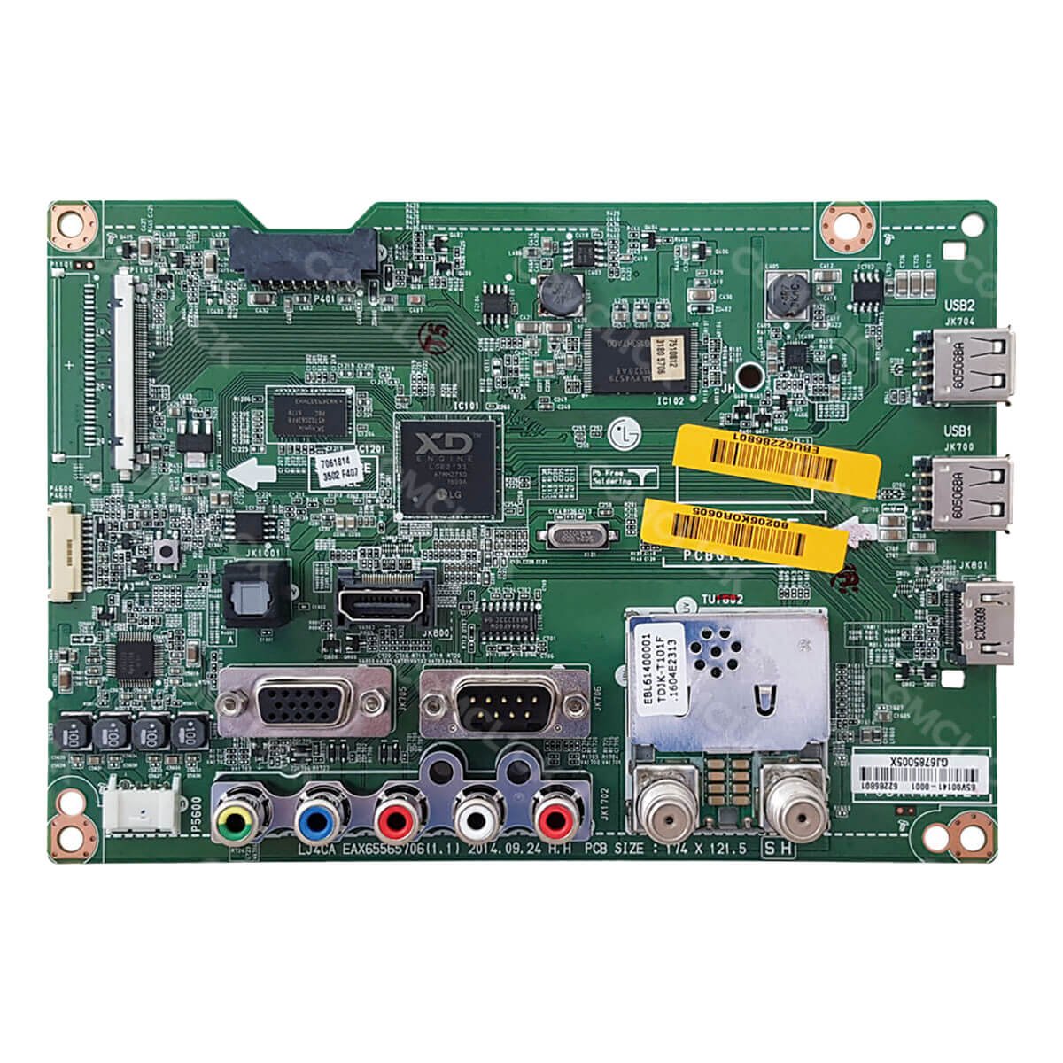 Placa Principal EAX65565706 / EBU62286801 / EBR78879607 TV LG 42LY340C, 42LY340H, 42LY360C