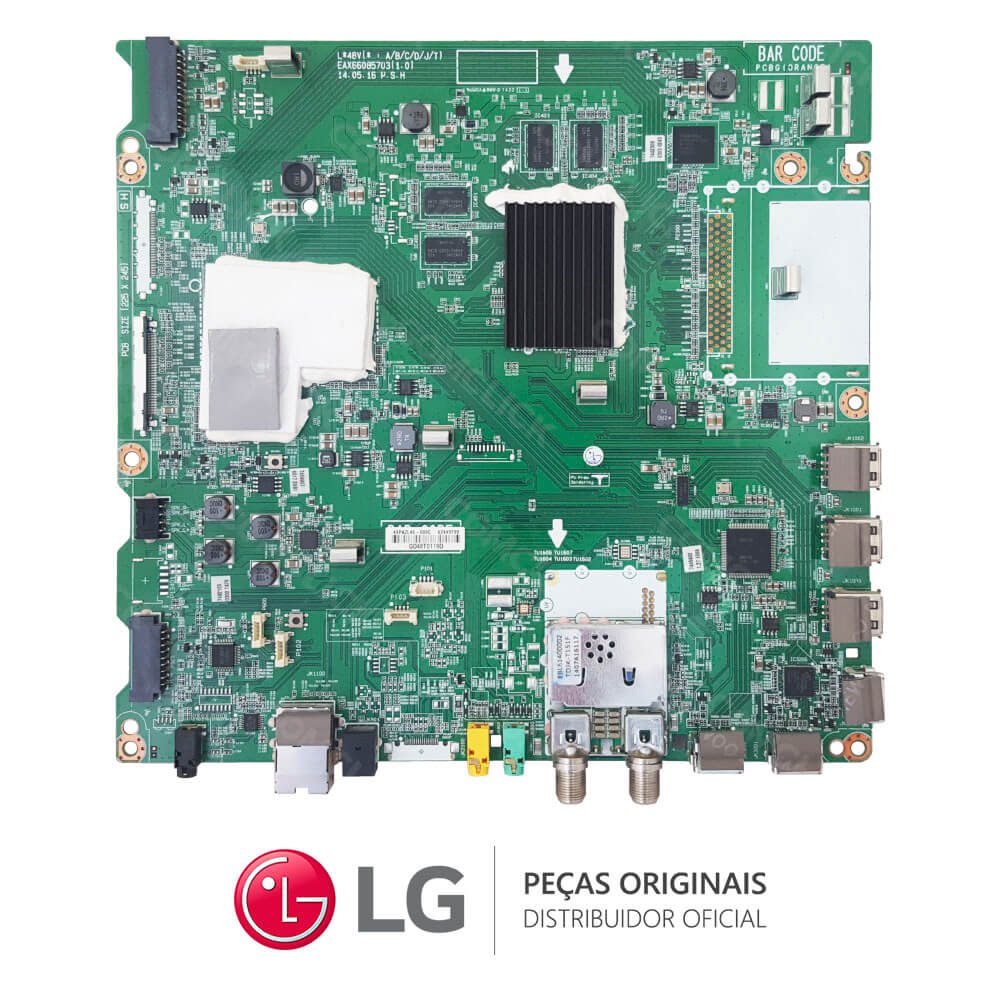 Placa Principal EAX66085703 (1.0) para TV LG 49UB8300