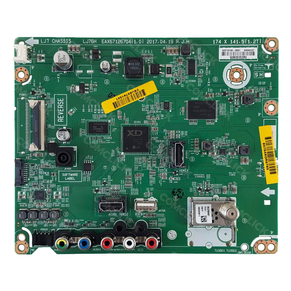 Placa Principal EAX67126704 / EBU63791301 / EBU64046202 TV LG 49LJ5100