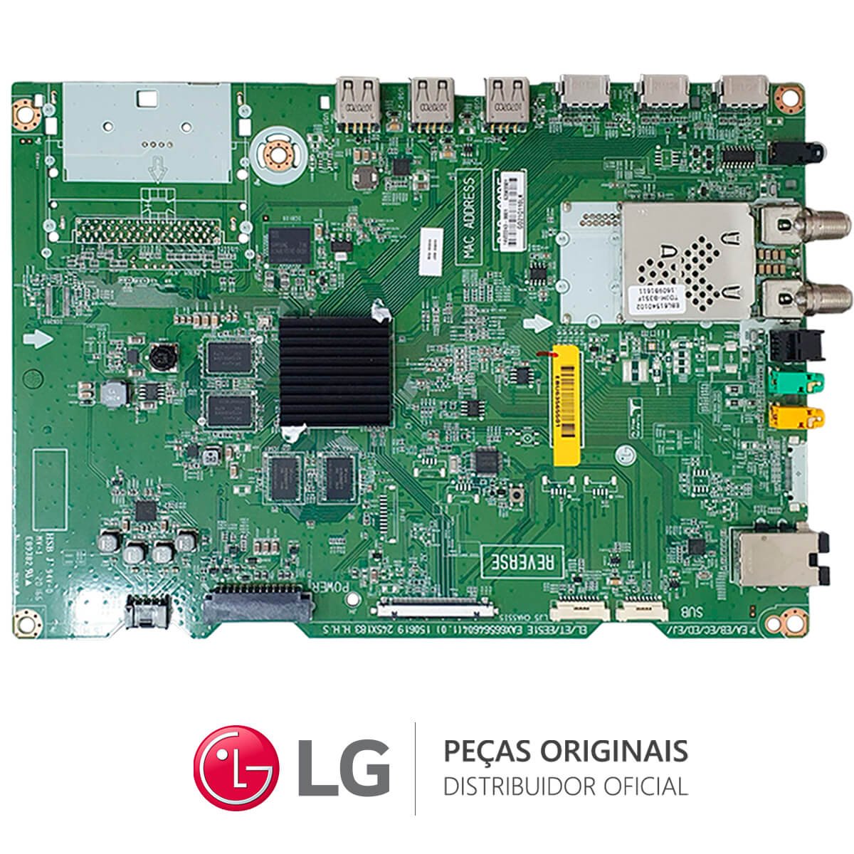 Placa Principal EBU63565501 EBU63565506 EBR81641606 TV LG 55EG9100