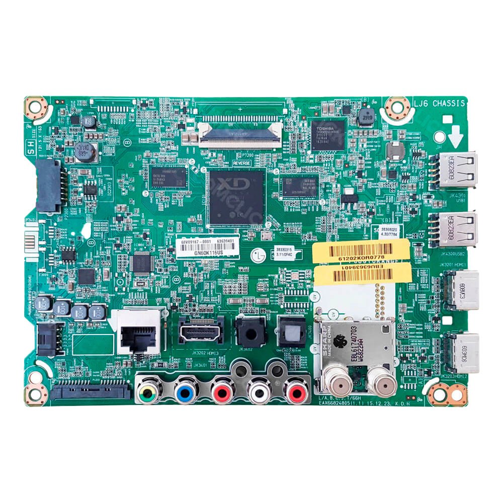 Placa Principal EBU63639401 EBU63639403 EBU63640801 TV LG 43LH6000 49LH6000