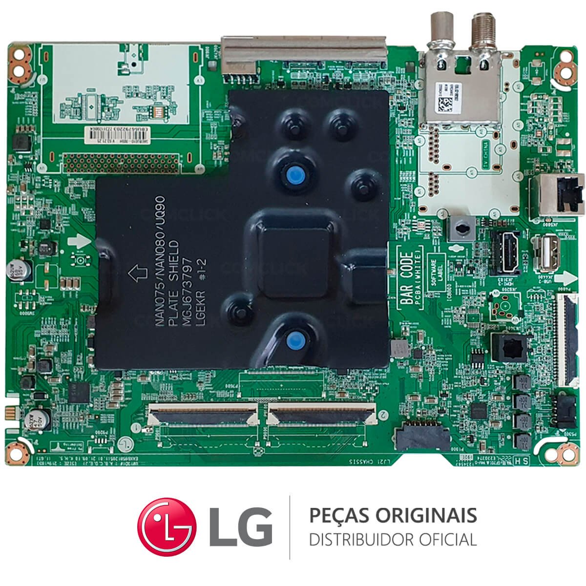 Placa Principal EBU66792203 TV LG 75UQ8050PSB 75UQ801C0SB