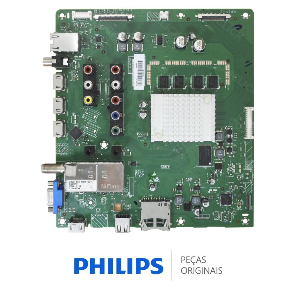 Placa Principal para TV Philips 32PFL7606D, 32PFL7606D, 46PFL7606D