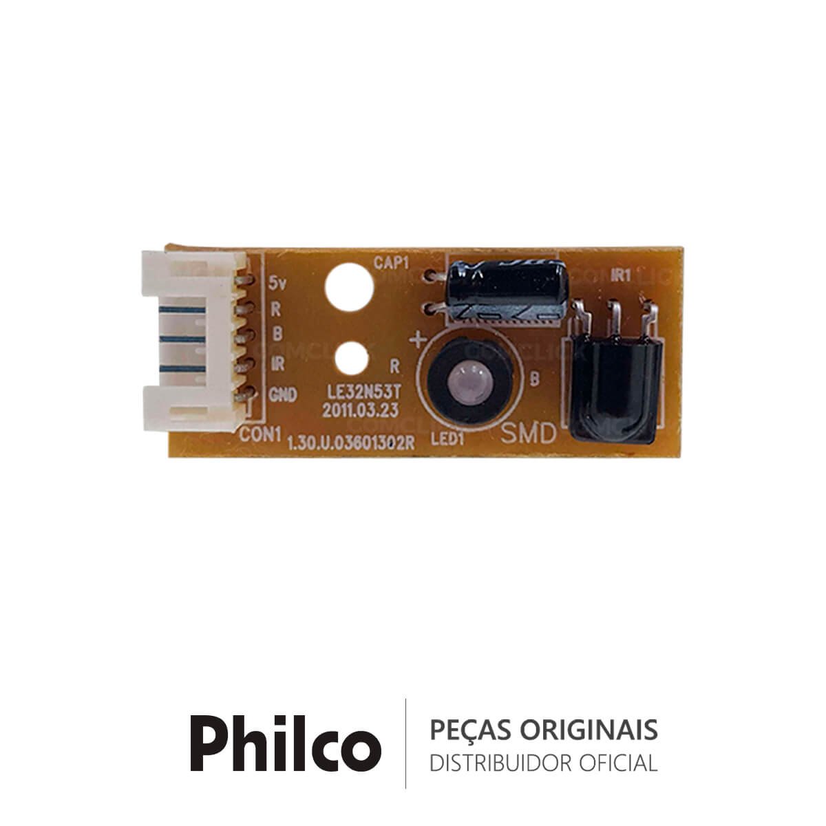 Placa Receptora Sensor IR LE32N53T 711844 TV Philco PH42M LED A3