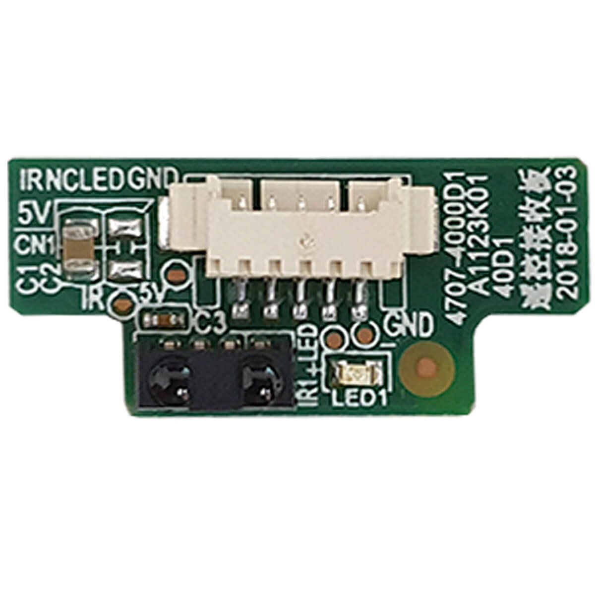 Placa Receptora Sensor Ir TV Vizzion 4707-4000D1 LE43DF20 LE50UHD20